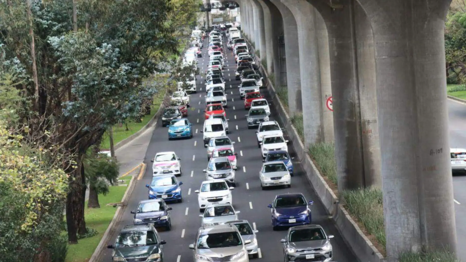 Trafico en CDMX_Periferico Sur